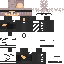 Minecraft skin texture, 64x64 pixels