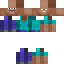Minecraft skin texture, 64x64 pixels