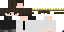 Minecraft skin texture, 64x32 legacy pixels