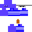 Minecraft skin texture, 64x64 pixels