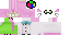 Minecraft skin texture, 64x32 legacy pixels