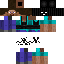 Minecraft skin texture, 64x64 pixels