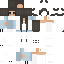 Minecraft skin texture, 64x64 pixels