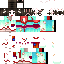 Minecraft skin texture, 64x64 pixels