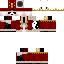 Minecraft skin texture, 64x64 pixels