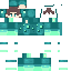 Minecraft skin texture, 64x64 pixels