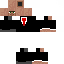 Minecraft skin texture, 64x64 pixels