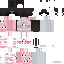 Minecraft skin texture, 64x64 pixels