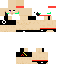 Minecraft skin texture, 64x64 pixels