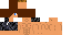 Minecraft skin texture, 64x32 legacy pixels