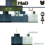 Minecraft skin texture, 64x64 pixels
