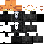 Minecraft skin texture, 64x64 pixels