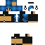 Minecraft skin texture, 64x64 pixels