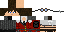 Minecraft skin texture, 64x32 legacy pixels