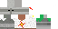 Minecraft skin texture, 64x32 legacy pixels