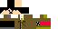 Minecraft skin texture, 64x32 legacy pixels