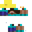 Minecraft skin texture, 64x64 pixels