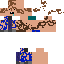 Minecraft skin texture, 64x64 pixels