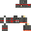 Minecraft skin texture, 64x64 pixels