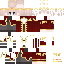Minecraft skin texture, 64x64 pixels