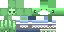 Minecraft skin texture, 64x32 legacy pixels