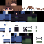 Minecraft skin texture, 64x64 pixels