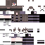 Minecraft skin texture, 64x64 pixels