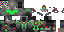 Minecraft skin texture, 64x32 legacy pixels