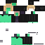 Minecraft skin texture, 64x64 pixels