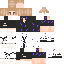 Minecraft skin texture, 64x64 pixels