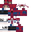 Minecraft skin texture, 64x64 pixels