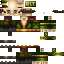 Minecraft skin texture, 64x64 pixels