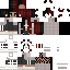 Minecraft skin texture, 64x64 pixels