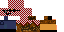 Minecraft skin texture, 64x32 legacy pixels