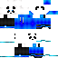 Minecraft skin texture, 64x64 pixels