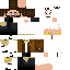 Minecraft skin texture, 64x64 pixels