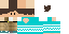 Minecraft skin texture, 64x32 legacy pixels