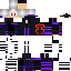 Minecraft skin texture, 64x64 pixels