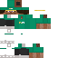 Minecraft skin texture, 64x64 pixels