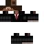 Minecraft skin texture, 64x64 pixels