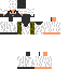Minecraft skin texture, 64x64 pixels
