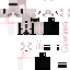 Minecraft skin texture, 64x64 pixels