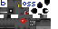 Minecraft skin texture, 64x32 legacy pixels