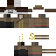 Minecraft skin texture, 64x64 pixels