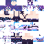 Minecraft skin texture, 64x64 pixels