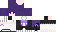 Minecraft skin texture, 64x32 legacy pixels
