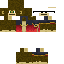 Minecraft skin texture, 64x64 pixels