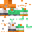 Minecraft skin texture, 64x64 pixels