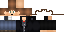 Minecraft skin texture, 64x32 legacy pixels