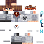 Minecraft skin texture, 64x64 pixels